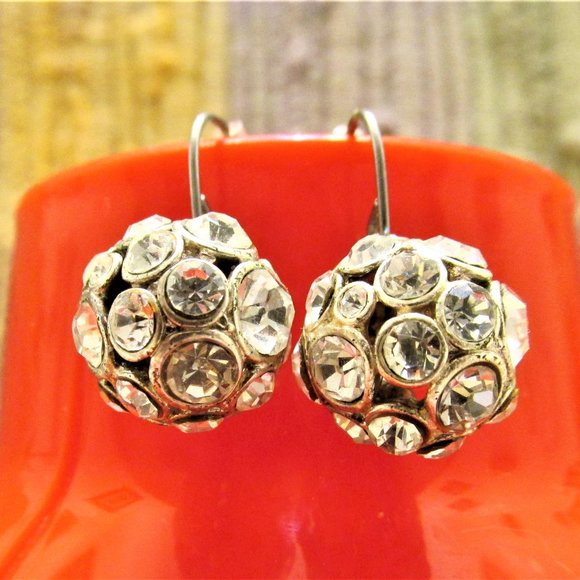 Large Ball Earrings - Picture 1 of 3